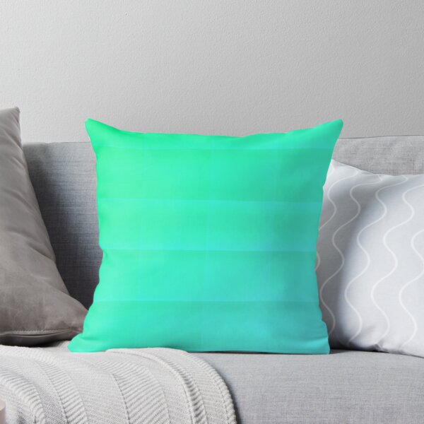 Item preview, BRIGHT VIBRANT YELLOW BLUE GRADIENT  CHECKERED PATTERN - COLOR GRADIENTS PILLOWS - HOME DECORATION -  MODERN BEAUTIFUL  HOME  DESIGNS  designed and sold by Harsh Mhatre.