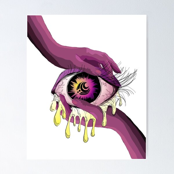 絵画 ZEDZ artwork 2015 Zeds Dead EDM eye Art