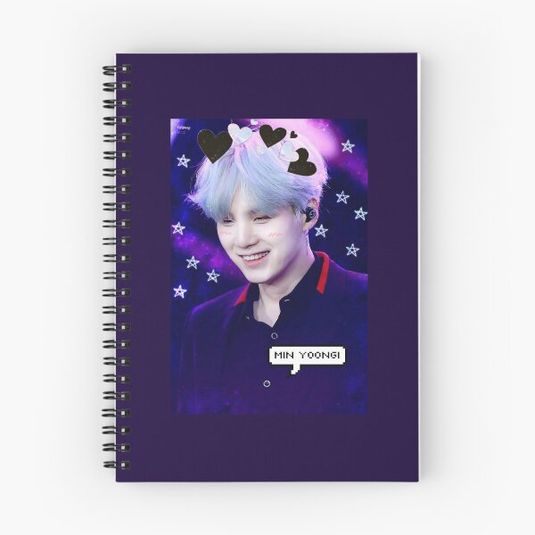 Item preview, Starry Min Suga designed and sold by attackonotaku.