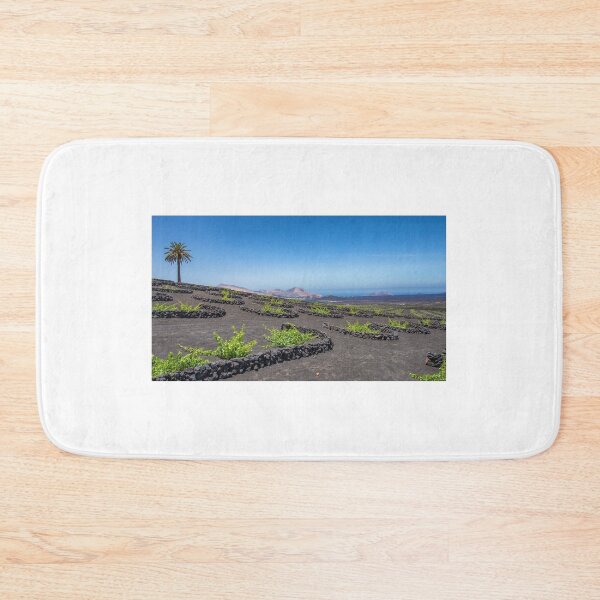 Item preview, Palm Tree La Geria Lanzarote Vineyard Bodega Wine Views Canary Islands Spain designed and sold by SmileMoreAgain.