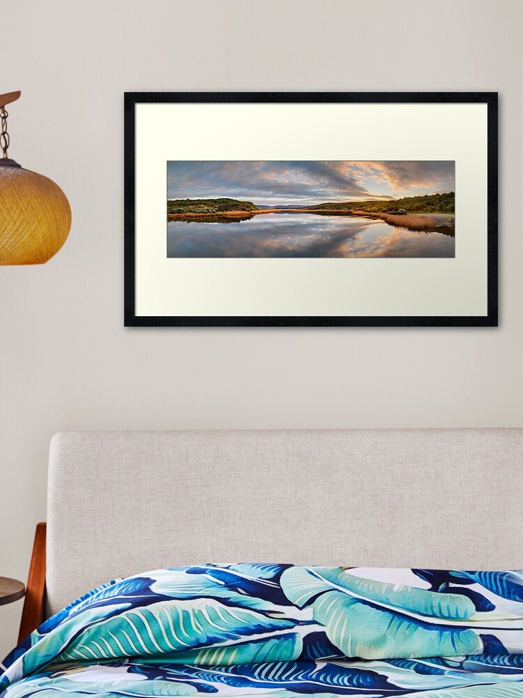 Thumbnail 1 of 7, Framed Art Print, Aire River Dawn, Otway National Park, Victoria Australia designed and sold by Chockstone.