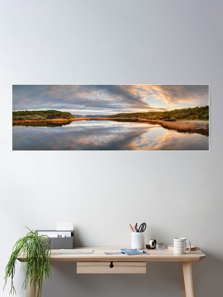 Thumbnail 2 of 3, Poster, Aire River Dawn, Otway National Park, Victoria Australia designed and sold by Chockstone.