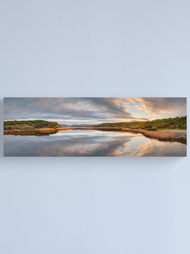 Thumbnail 1 of 3, Canvas Print, Aire River Dawn, Otway National Park, Victoria Australia designed and sold by Chockstone.