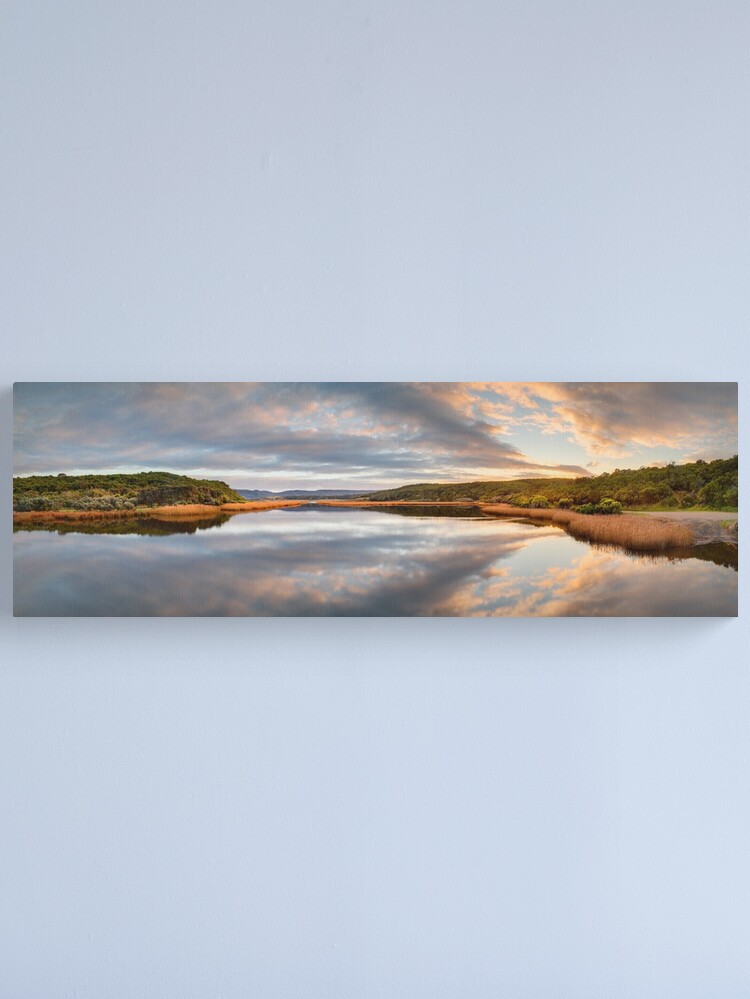 Thumbnail 1 of 3, Canvas Print, Aire River Dawn, Otway National Park, Victoria Australia designed and sold by Chockstone.