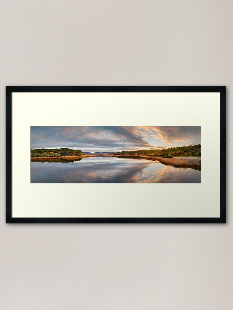 Thumbnail 2 of 7, Framed Art Print, Aire River Dawn, Otway National Park, Victoria Australia designed and sold by Chockstone.