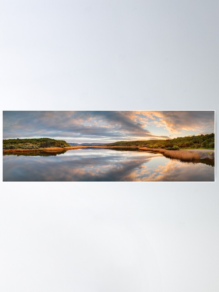 Thumbnail 1 of 3, Poster, Aire River Dawn, Otway National Park, Victoria Australia designed and sold by Chockstone.