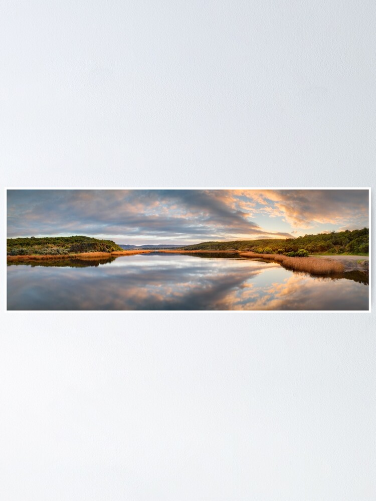 Thumbnail 1 of 3, Poster, Aire River Dawn, Otway National Park, Victoria Australia designed and sold by Chockstone.