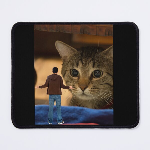 Item preview, Cat Stares at Small Human designed and sold by CannyGoods.