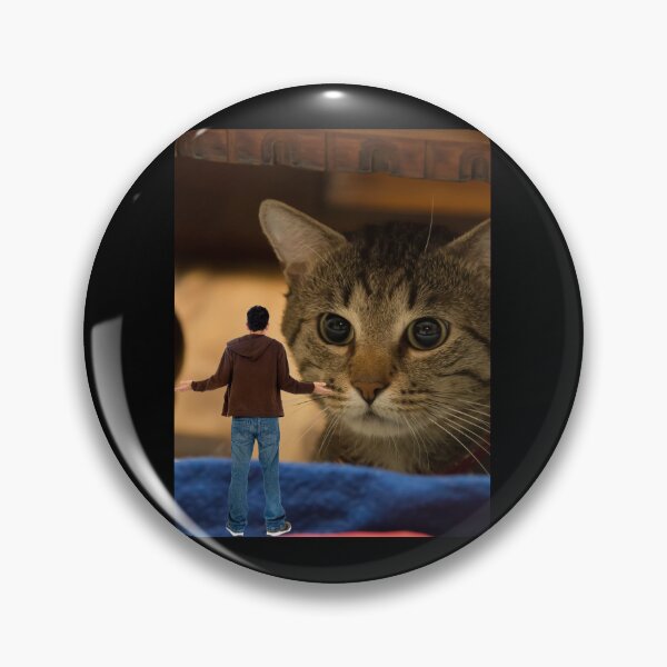 Item preview, Cat Stares at Small Human designed and sold by CannyGoods.