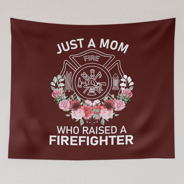 Item preview, Just A Mom Who Raised A Firefighter  designed and sold by erberuschys.