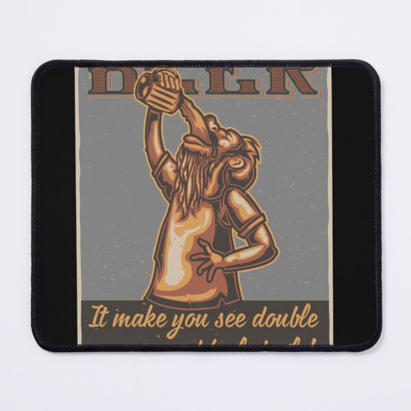 Item preview, Beer it make you see double and feel single Gift For Men and Women designed and sold by JihadDawan.
