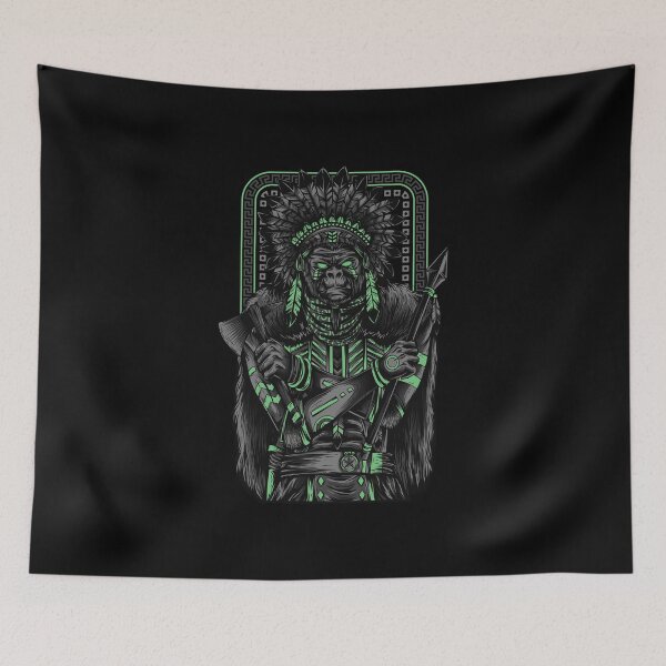 Item preview, american indian monkey king  designed and sold by TirrellColister.