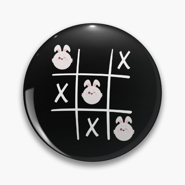 Item preview, Bunny Rabbit Tic Tac Toe designed and sold by RunSumErrands.