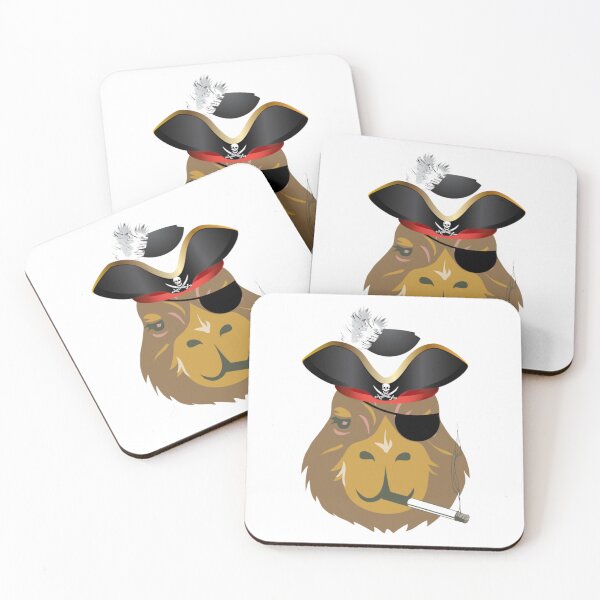 Item preview, Cute Pirate Capybara Smoking   designed and sold by Jerryfrancis.