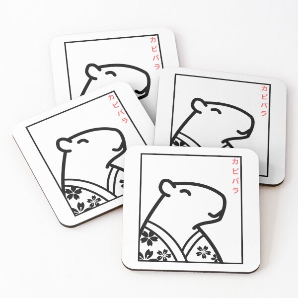 Artikelvorschau, Minimalistische japanische Capybara-Ästhetik entworfen und verkauft von Jerryfrancis.