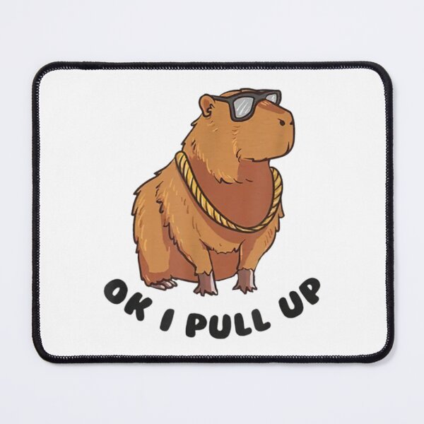 Artikelvorschau, Ok, ich ziehe Capybara hoch entworfen und verkauft von Jerryfrancis.