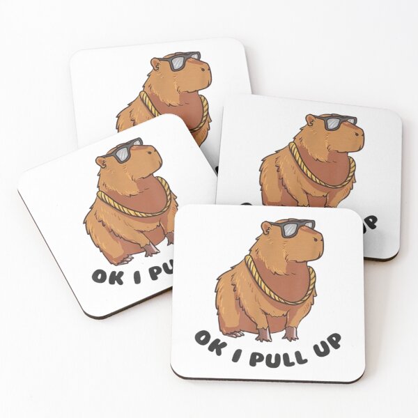 Artikelvorschau, Ok, ich ziehe Capybara hoch entworfen und verkauft von Jerryfrancis.