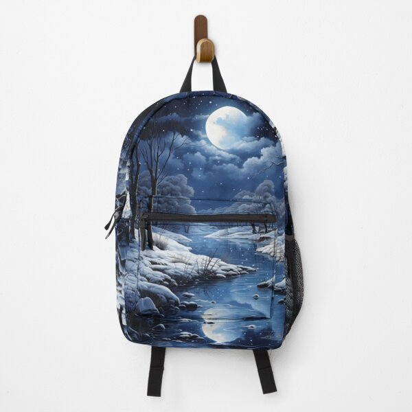 Item preview, Moonlit Snow designed and sold by pearlbergman.
