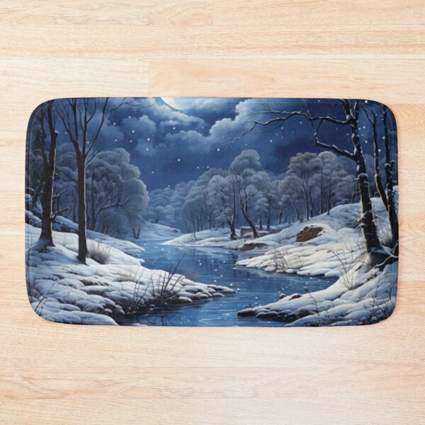 Item preview, Moonlit Snow designed and sold by pearlbergman.