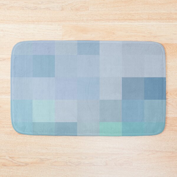 Item preview, Coastal Style Abstract Ocean Colors Mosaic Squares 1 of 4 designed and sold by Beachy.