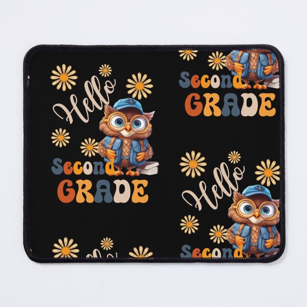 Item preview,  Hello Second Grade  - Cute Owl Pupil, Teach Love Inspire, Back To School, Teacher Tee, Teacher Appreciation Tee, 1st day of school designed and sold by PupilLove.