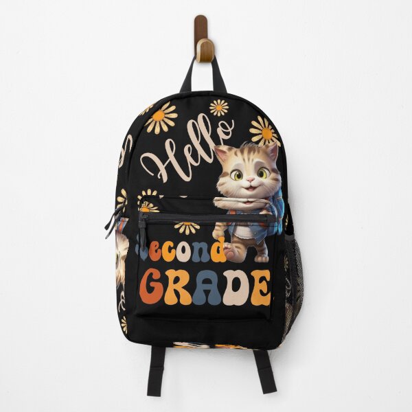 Item preview, Hello Second Grade  - Cute Kitten Pupil, Teach Love Inspire, Back To School, Teacher Tee, Teacher Appreciation Tee, 1st day of school designed and sold by PupilLove.
