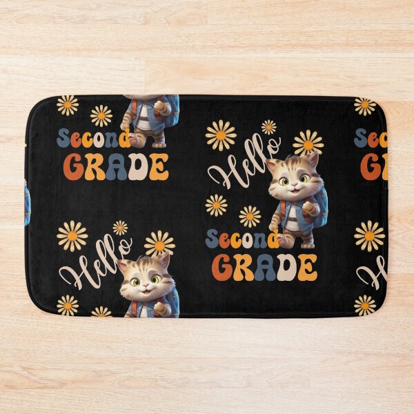 Item preview, Hello Second Grade  - Cute Kitten Pupil, Teach Love Inspire, Back To School, Teacher Tee, Teacher Appreciation Tee, 1st day of school designed and sold by PupilLove.