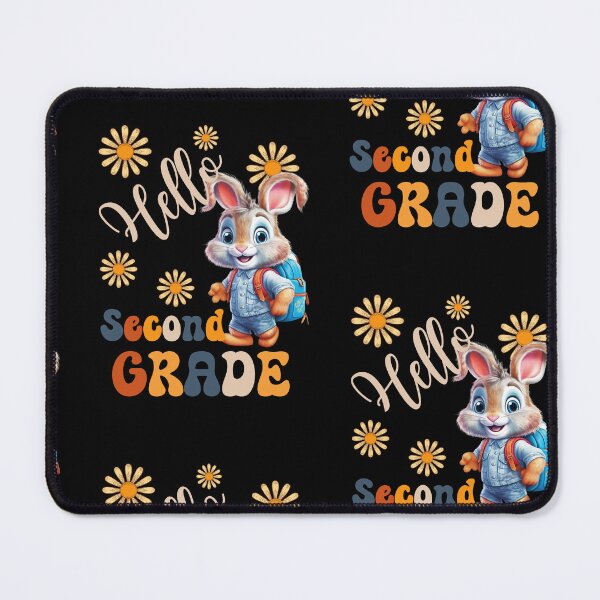 Item preview, Hello Second Grade  - Cute Rabbit Pupil, Teach Love Inspire, Back To School, Teacher Tee, Teacher Appreciation Tee, 1st day of school designed and sold by PupilLove.
