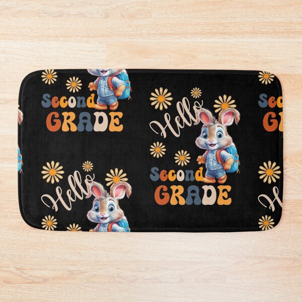 Item preview, Hello Second Grade  - Cute Rabbit Pupil, Teach Love Inspire, Back To School, Teacher Tee, Teacher Appreciation Tee, 1st day of school designed and sold by PupilLove.