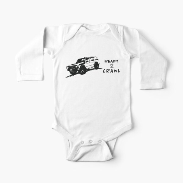 Patrol - Ready To Crawl - Nissan Long Sleeve Baby One-Piece