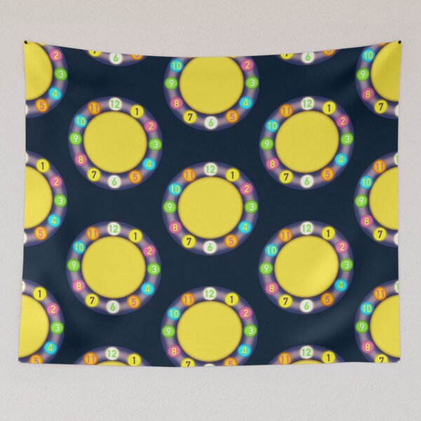 Item preview, Colorful Clock Design designed and sold by shopbry2.