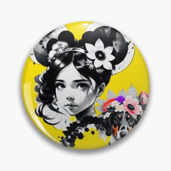 Item preview, Minnie  with her Dog Fifi  designed and sold by UllaSformat.