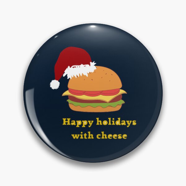 Item preview, happy holidays with cheese (1) designed and sold by shopbry2.