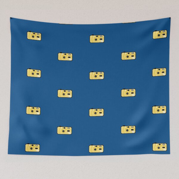 Item preview, yellow kodak disposable camera pixelated design designed and sold by kaleen-anicolas.