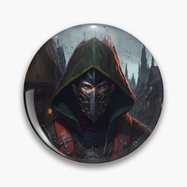 Item preview, Assassin Dark Fantasy art designed and sold by Matthew Nikolaj.