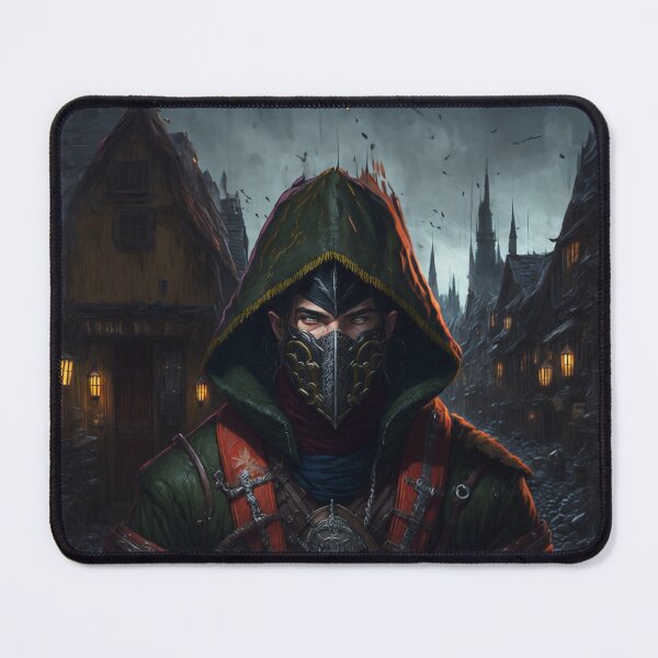 Item preview, Assassin Dark Fantasy art designed and sold by Matthew Nikolaj.
