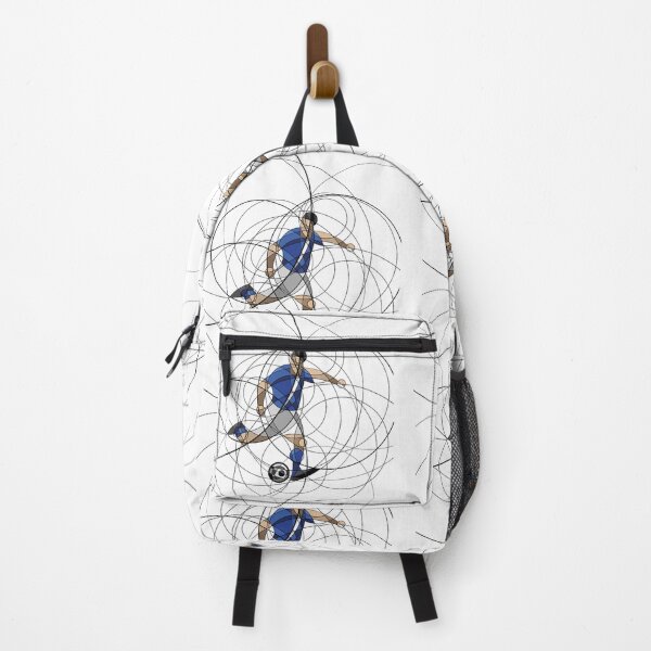 Item preview, Abstract soccer or football player with ball designed and sold by LenorAufderhar.