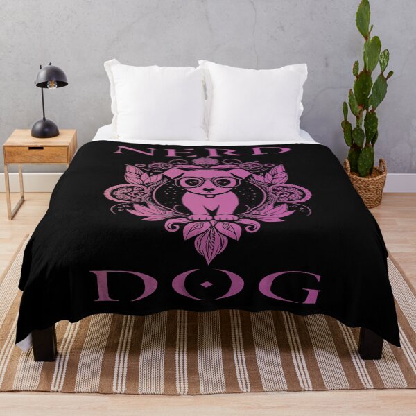Item preview, Nerd Dog - Fuchsia designed and sold by Soulemotion.