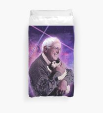 Bernie Sanders Halbton Katze im Raum Bettbezug