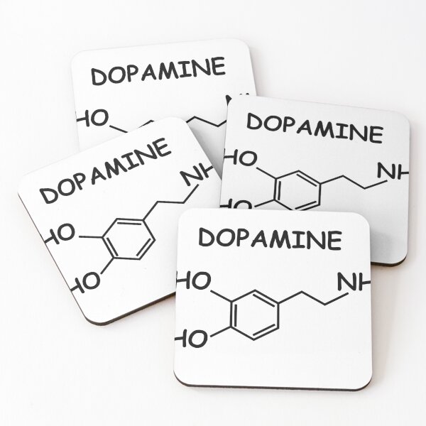 Item preview, This illustration depicts the chemical formula of dopamine designed and sold by BogatyrovaOlena.
