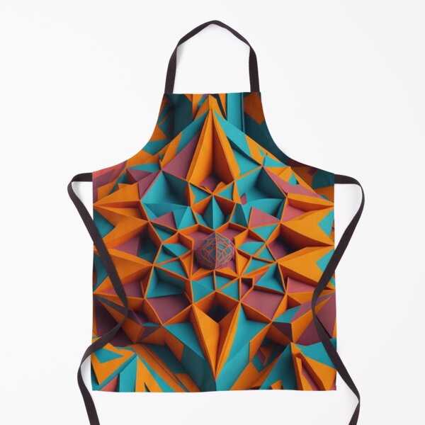 Item preview, Vibrant geometric patterns in 3D designed and sold by likbatonboot.