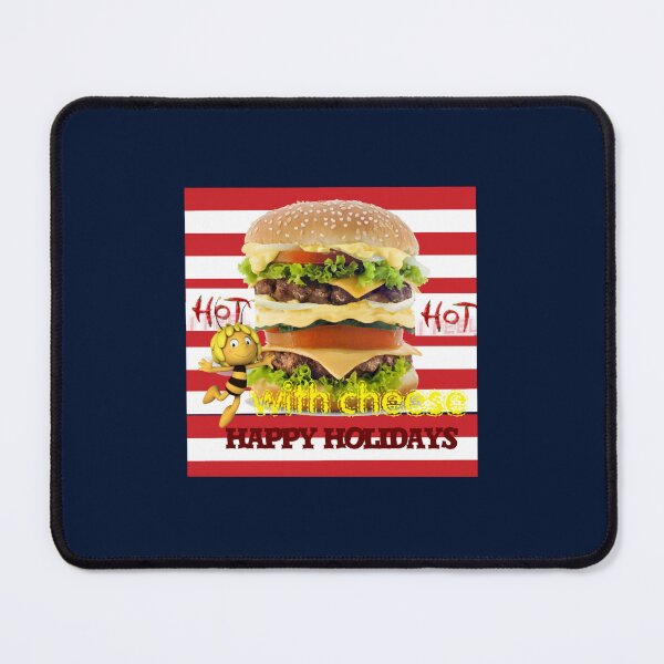 Item preview, happy holidays with cheese designed and sold by chetho2.