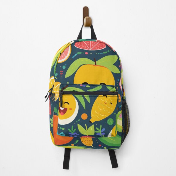 Item preview, Lively Tropical Fruit Pattern with Delightful Emojis designed and sold by PaletPatisserie.
