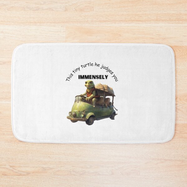 Item preview, This tiny turtle he judges you immensely  designed and sold by Socool101.