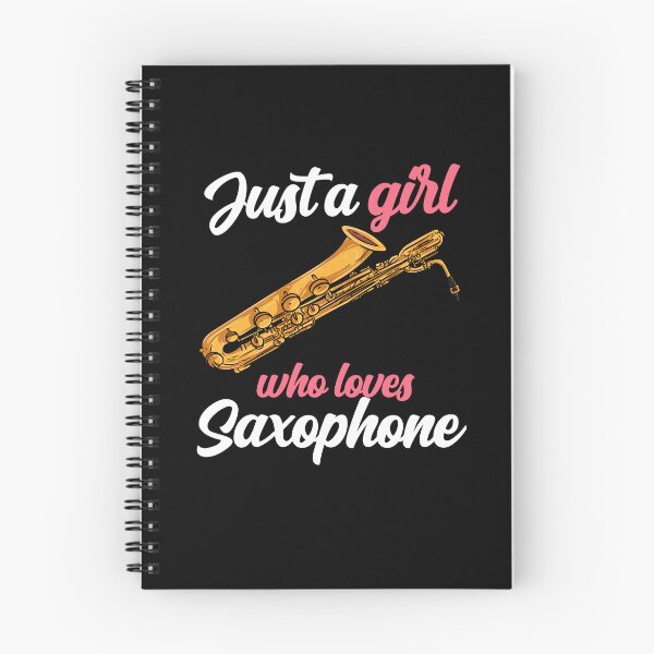 Item preview, Just A Girl Who Loves Saxophone Saxophonist Jazz designed and sold by Pubi.
