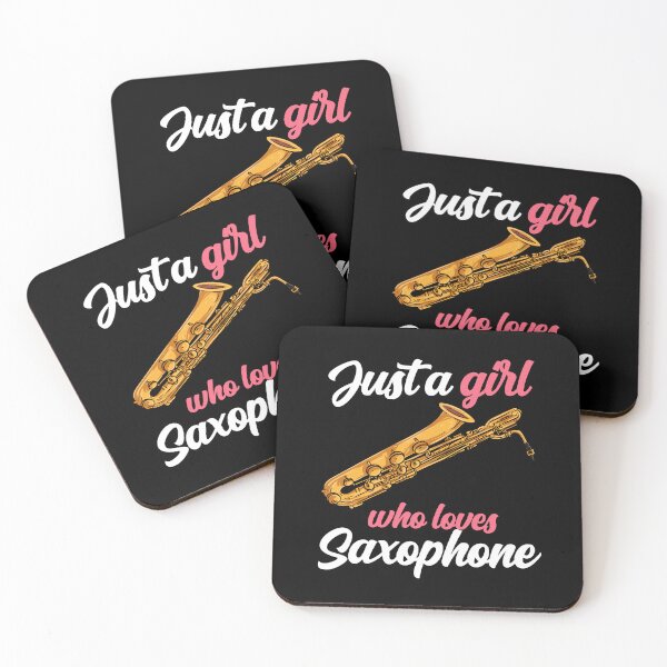 Item preview, Just A Girl Who Loves Saxophone Saxophonist Jazz designed and sold by Pubi.