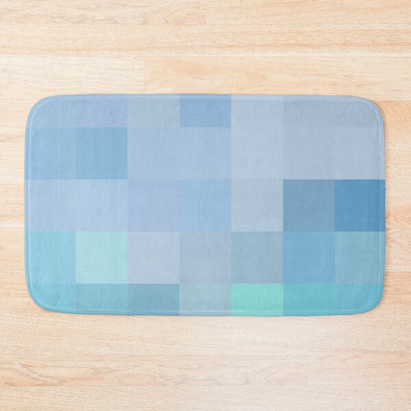 Item preview, Coastal Style Abstract Ocean Colors Mosaic Squares 2 of 4 designed and sold by Beachy.