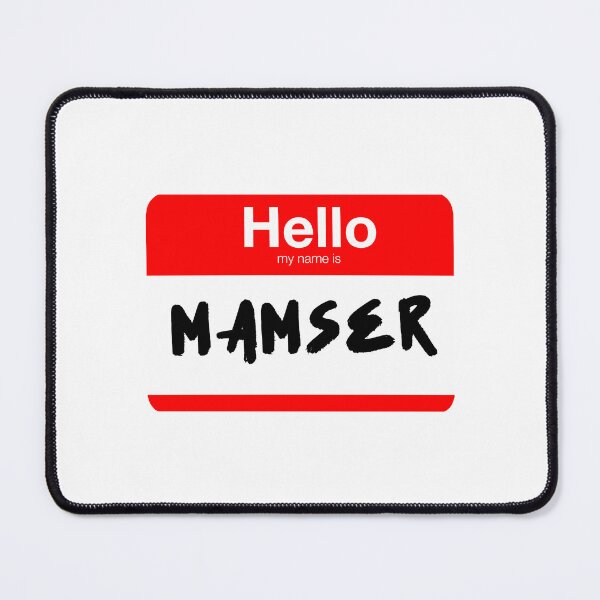 Item preview, HELLO MAMSER FUNNY PINOY WHITE POCKET DESIGN designed and sold by aydapadi.
