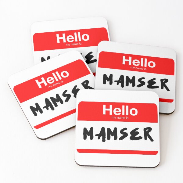 Item preview, HELLO MAMSER FUNNY PINOY WHITE POCKET DESIGN designed and sold by aydapadi.