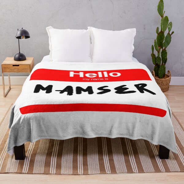 Item preview, HELLO MAMSER FUNNY PINOY WHITE POCKET DESIGN designed and sold by aydapadi.